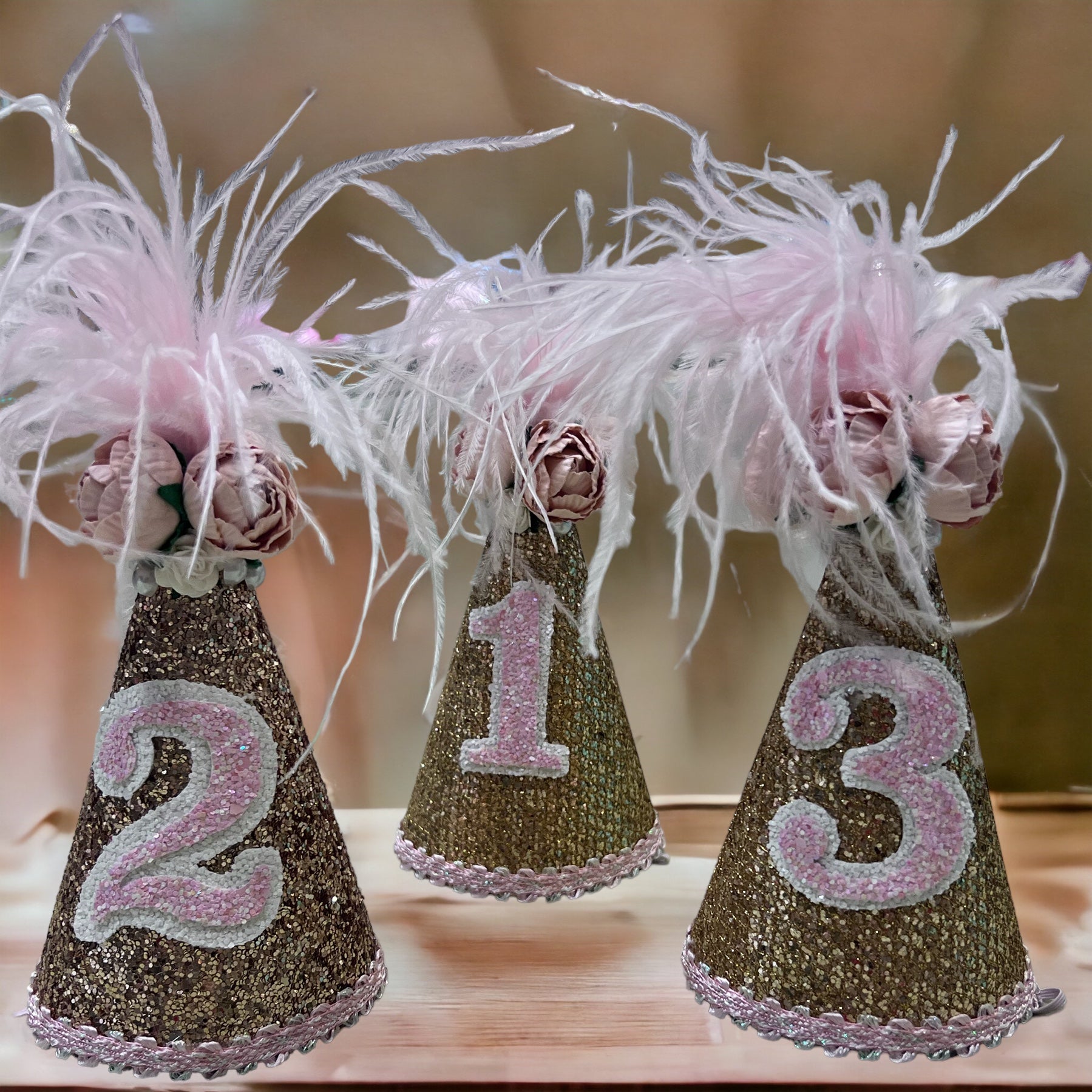 Gold Sparkle Party Hat